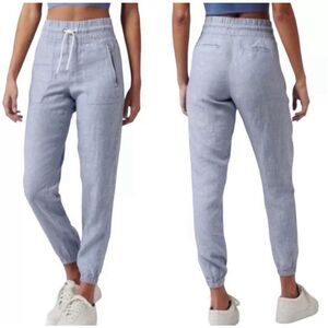 Athleta Cabo Linen Jogger 10